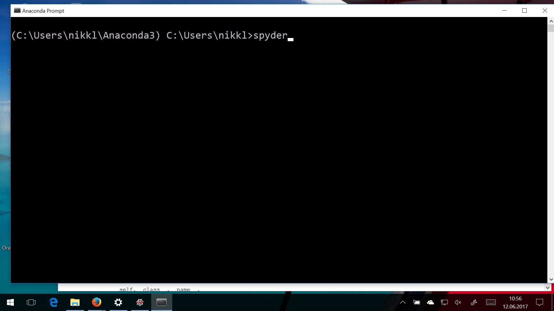 Anaconda Prompt